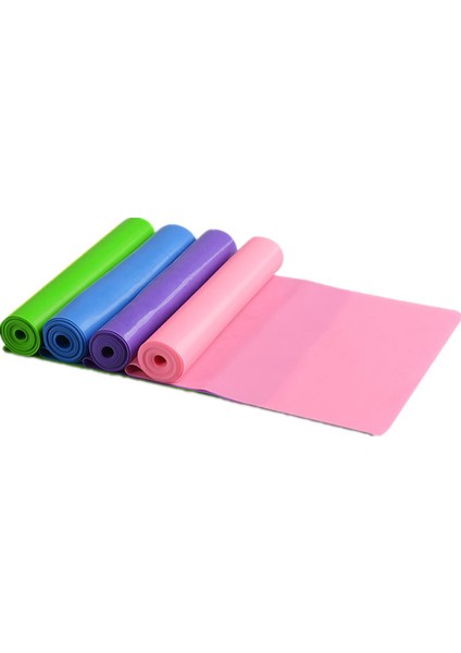 Yeşil Stil Doğa Sporları Yoga Pilates Streç Direnç Bandı Egzersiz Fitness Bandı Eğitim Elastik Egzersiz Fitness Kauçuk 150CM (Yurt Dışından) modelleri