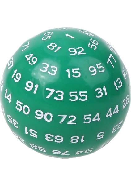 Gn Stili Ded Çokyüzlü Zar D100 Masa Tahtası Rol Yapma Oyunu Için Çok Taraflı Akrilik Zar Bar Pub Club Party (Yurt Dışından)