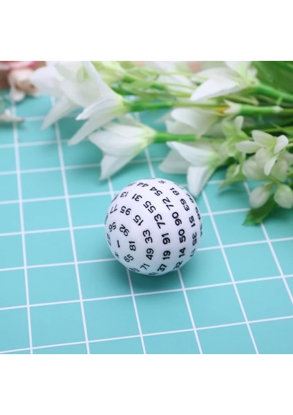 Gn Stili Ded Çokyüzlü Zar D100 Masa Tahtası Rol Yapma Oyunu Için Çok Taraflı Akrilik Zar Bar Pub Club Party (Yurt Dışından) fırsatları