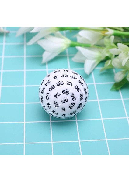 Gn Stili Ded Çokyüzlü Zar D100 Masa Tahtası Rol Yapma Oyunu Için Çok Taraflı Akrilik Zar Bar Pub Club Party (Yurt Dışından) indirimleri