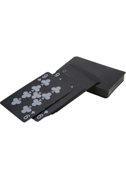 Bir Stil Su Geçirmez Plastik Pvc Oyun Kartları Setleri Altın Sihirli Hileler Poker Kartları Setleri Yaratıcı Kutu Dolu 54 Yapraklık Set (Yurt Dışından)