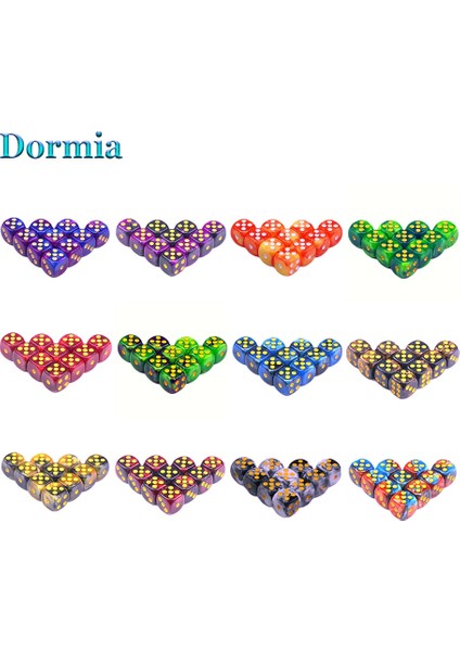 Mermer Kırmızı Tarzı Yeni Varış Renkler Yuvarlatılmış Köşeler Oyunlar Standart Noktalı Zar Taraflı, Kumarhane Için Masa Oyunu Aksesuarları (Yurt Dışından) modelleri