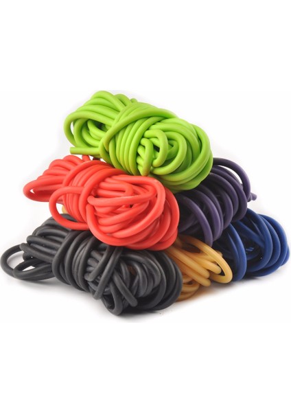 Kırmızı Stil 5 Metre 4.5mm * 5m Açık Doğal Lateks Kauçuk Tüp Streç Elastik Sapan Değiştirme Bandı Mancınıklar Sling Kauçuk (Yurt Dışından) fiyatları