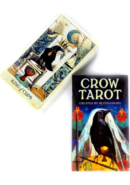 78 Adet TX71 Tarzı 2021 Yeni Stil Karga Tarot Kartları Mistik Rehberlik Kehanet Eğlence Partileri Masa Oyunu Supporteetsbox (Yurt Dışından) modelleri