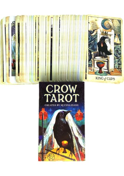 78 Adet TX71 Tarzı 2021 Yeni Stil Karga Tarot Kartları Mistik Rehberlik Kehanet Eğlence Partileri Masa Oyunu Supporteetsbox (Yurt Dışından) fırsatları