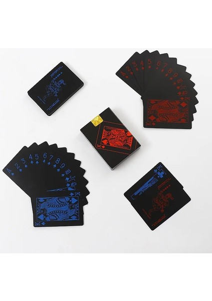 PKP-0003-3-İKI Renk Stili K Kız Sevimli Karikatür Desen Anime Oyun Kartları Parti Tatil Hediyeleri Masa Kart Oyunu Komik Ifadeler Poker Tatil Hediyesi (Yurt Dışından)