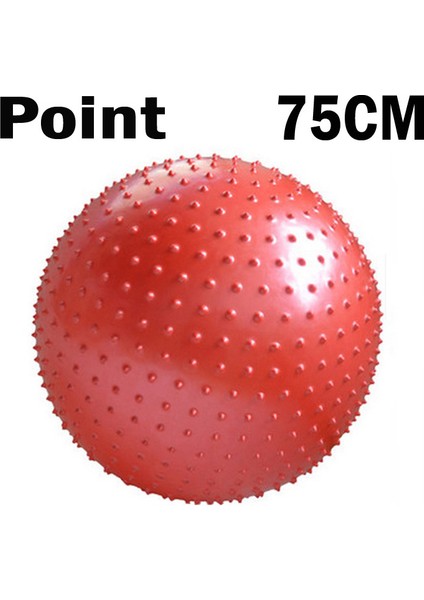 75CM Kırmızı Stil Spor Yoga Topları Noktası Fitness Salonu Dengesi Fitball Egzersiz Pilates Egzersizi Dikenli Masaj Topu 55CM 65CM 75CM 85CM (Yurt Dışından)
