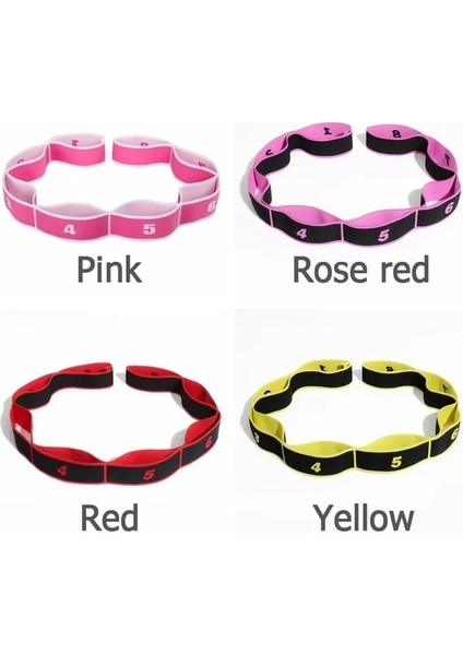Gri Stil Yoga Pilates Gym Fitness Egzersiz Direnç Bantları Seti Yoga Çekme Kayışı Kemer Polyester Lateks Elastik Latin Dansı Germe Bandı (Yurt Dışından) modelleri
