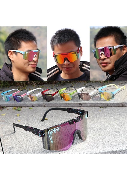 C04 Stili Orijinal Pit Viper Bisiklet Gözlük TR90 Mtb Bisiklet Gözlük Rüzgar Geçirmez Kayak Spor Polarize UV400 Menwoman UV400 Için Güneş Gözlüğü (Yurt Dışından) fiyatları