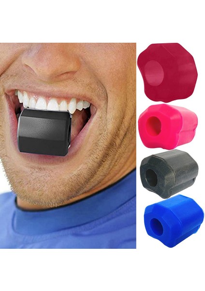 Siyah Stil Silikon Çene Eğitmen Yüz Kas Çiğneme Şekli Cihazı Fitness Topu Boyun Yüz Germe Egzersiz Topu Çene Kas Eğitim Ekipmanları (Yurt Dışından) fiyatları