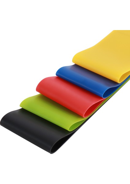 Sarı Stil 5 Renk Fitness Güç Eğitimi Spor Lateks Kol Uyluk Kayışı Sağlık Elastik Spor Vücut Askıları Direnç Bantları Yoga Çekme Kemeri (Yurt Dışından) indirimleri