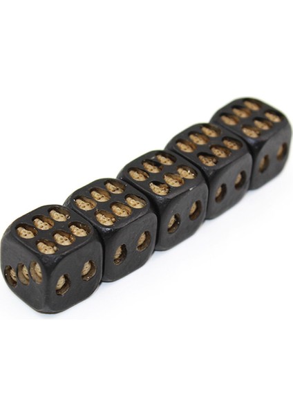 Reative Black Skull Zar Seti Sırıtan 3D Iskelet Zar Club Pub Partisi Için Korkunç Yenilik Tahta Oyunu (Yurt Dışından)