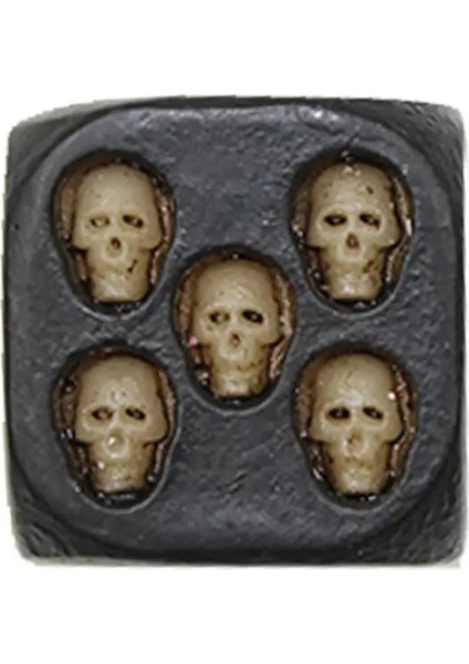 Reative Black Skull Zar Seti Sırıtan 3D Iskelet Zar Club Pub Partisi Için Korkunç Yenilik Tahta Oyunu (Yurt Dışından) modelleri