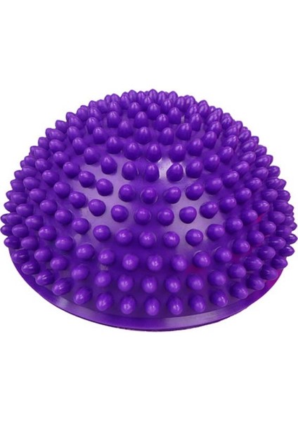 Mor Tarzı Şişme Yoga Yarım Top Denge Fitness Ayak Topu Masaj Jimnastik Eğitimi Tetik Noktası Topları Kapalı Ev Egzersiz Pilates Topu (Yurt Dışından) fırsatları