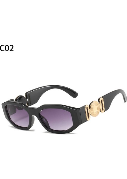 C08 Stili C02 Yeni Elmas Güneş Gözlüğü Kadınlar Için Lüks Oval Vintage Kırmızı Siyah Rhinestone Erkekler Gafas Shades Uv Koruma Gözlükleri (Yurt Dışından)