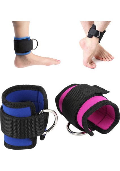 Mavi Stil Çok Işlevli Spor Salonu Direnç Bantları Bacak Kasnak Kayışı Fitness Ekipmanları Spor Direnç Bandı Ayak Bileği Çapa Kayışı Kemer (Yurt Dışından) fırsatları