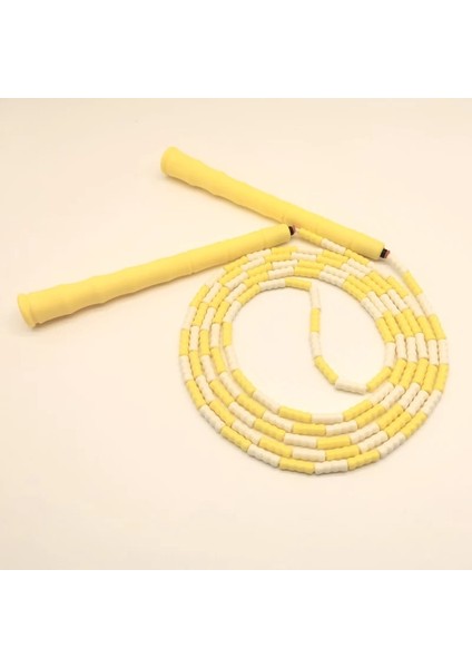 2.6m Sarı Stil Renkli 10FT 300CM Boncuklu Atlama Ipi Yetişkin Çocuklar Için Çift Atlama Için Özel Yapılmış (Yurt Dışından)