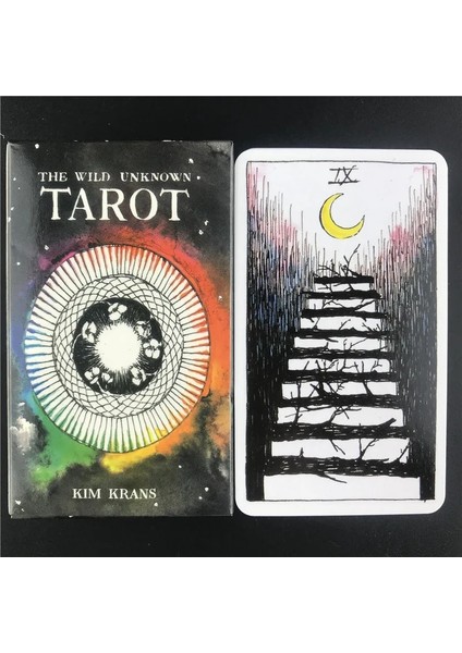78 Adet TT12 Tarzı Vahşi Bilinmeyen Tarot Güverte Kartı Komik Çocuk Yetişkin Masa Oyunu Kartı Gizem Tarot Poker Seti (Yurt Dışından) modelleri