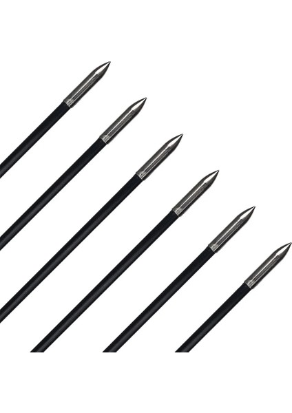 12 Adet Tarzı Avcılık Fiberglas Pratik Oklar OD6MM Plastik Tüy Ok Ucu Sabit Olimpik Yay Okçuluk Pratice Için Uygun (Yurt Dışından) indirimleri