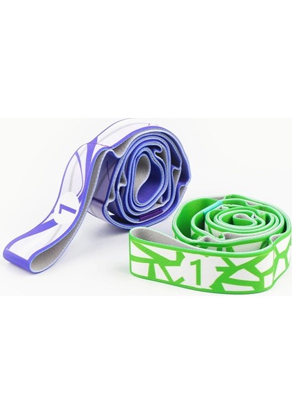 Mor Tarzı 9-Grid Yoga Stretch Kemer Parçalı Dans Şekillendirme Vücut Elastik Halat Eğitimi Yardımcı Direnç Germe Kemeri (Yurt Dışından) fırsatları