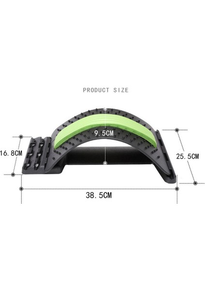 G Tarzı Sırt Masajı Sedye Ekipmanları Yoga Massageador Fitness Bel Desteği Gevşeme Rahatlatmak Kayropraktik Sırt Sedyesi (Yurt Dışından) indirimleri