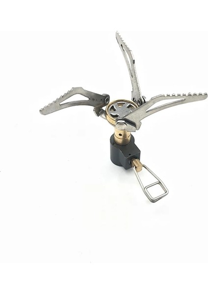 Sarı Stil Açık Taşınabilir Katlanır Mini Kamp Fırını Gaz Sobası Hayatta Kalma Fırını Sobası 45G Cep Gazlı Ocak (Yurt Dışından) modelleri