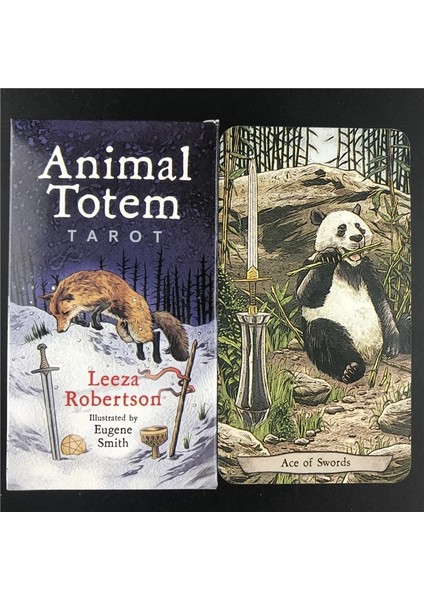 39 Adet TS76 Tarzı Yeni Hayvan Totem Tarot Kartları Komik Masa Oyunu Tarot Güverte Kart Oyunları Oyunu Yetişkinler Kartları Oyunu Rehberlik (Yurt Dışından) modelleri
