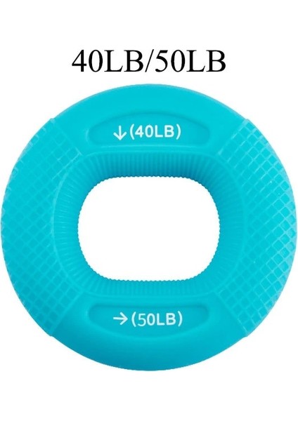 Mavi Stil Silikon Ayarlanabilir El Kavrama Lb Kavrama Yüzük Parmak Önkol Eğitmen Karpal Genişletici Kas Egzersiz Egzersiz Gym Fitness (Yurt Dışından)