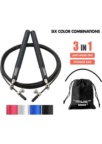 L Tarzı Erkekler Kadınlar Boks Fitness Egzersiz Kaybı Taşıma Çantası Yedek Kablo ile Kilo Uygulaması Için Ip Atlama Ipi Hız Atlama Ipi (Yurt Dışından) fırsatları