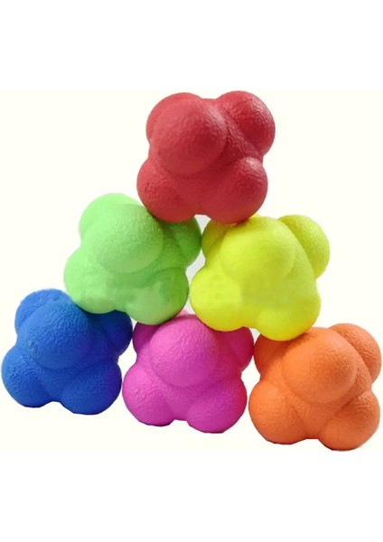 Ds Stili Çeviklik Topu Altıgen Tepki Antrenmana Yönelik Çevik El-Göz Tepkisini Iyileştirme Zıplama Fitness Top Tepki Eğitimi Spor (Yurt Dışından) modelleri