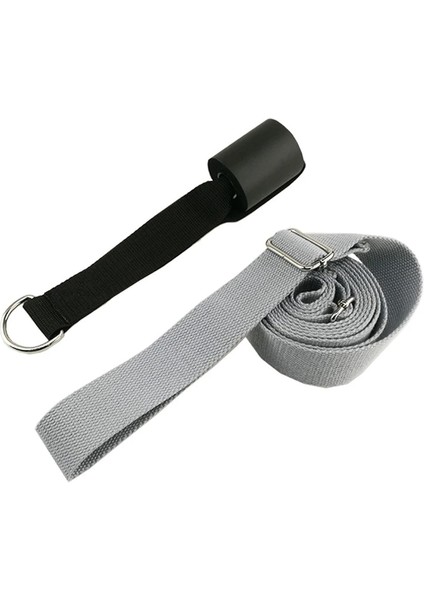 Gri Stil Sedye-Kayış Kapısı Esneklik Esneme Bacakları Sedye Kayışı Için Bale Tezahürat Dans Jimnastik Eğitmeni Yoga Esneklik Bacakları (Yurt Dışından)