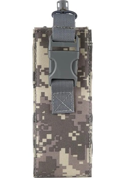 Acu Stili Molle 600D Naylon Su Şişesi Kılıfı Askeri Kantin Kapağı Kılıf Açık Seyahat Su Isıtıcısı Çanta Taktik Molle Su Şişesi (Yurt Dışından)