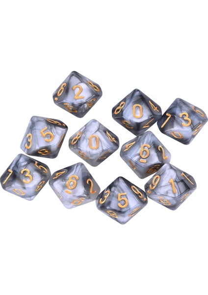 A12 Stili World Of Darkness L5R Game Için 10 D10 Zar Seti (Yurt Dışından)