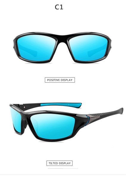 No.4 Tarzı 2021 Yeni Poc Polarize Güneş Gözlüğü Erkek Sürüş Tonları Erkek Güneş Gözlükleri Vintage Sürüş Seyahat Balıkçılık Claycling Gözlük (Yurt Dışından)