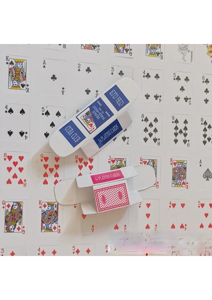 PKP-0002-A Stili Mini Sevimli Oyun Kartları Bebekler Için Minyatür 1:12 Minyatür Oyunlar Poker Kart Oyunu Bebekler Için Plastico Aksesuar Ev Dekorasyonu (Yurt Dışından)