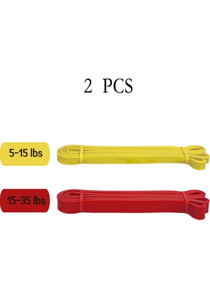 20-50 Lb Sarı Kırmızı Stil Direnç Bandı 208CM Uzun Egzersiz Bantları Spor Için Pull Up Yoga Streç Genişletici Döngü Fitness Bandı Eğitim Elastik Kauçuk Sakız (Yurt Dışından)