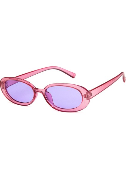 No.8 Stili Kadınlar Için Retro Güneş Gözlüğü Oval Polarize UV400 Vintage Gözlük Basit Moda Shades Dağcılık Balıkçılık Aksesuar (Yurt Dışından)