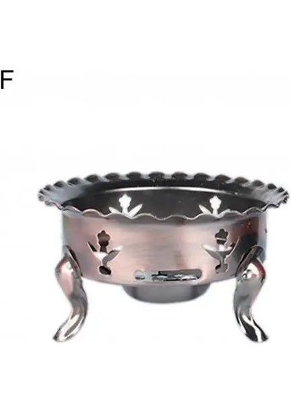 F Stili Mini Açık Kamp Barbekü Katı Alkollü Soba Ev Ruhu Alkol Brülör Dekorasyon Açık Kamp Hayatta Kalma Tencere (Yurt Dışından)