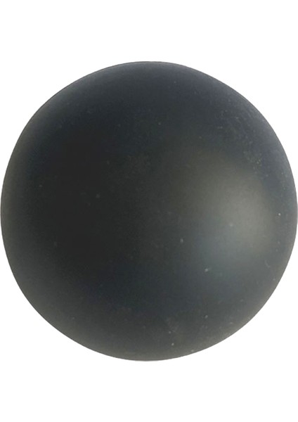 Siyah Stil Silikon 6.5cm Masaj Topu Fitness Yoga Ayak Bacakları Kas Yorgunluğu Serbest Bırakma Topları (Yurt Dışından)