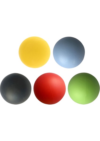 Siyah Stil Silikon 6.5cm Masaj Topu Fitness Yoga Ayak Bacakları Kas Yorgunluğu Serbest Bırakma Topları (Yurt Dışından) fiyatları