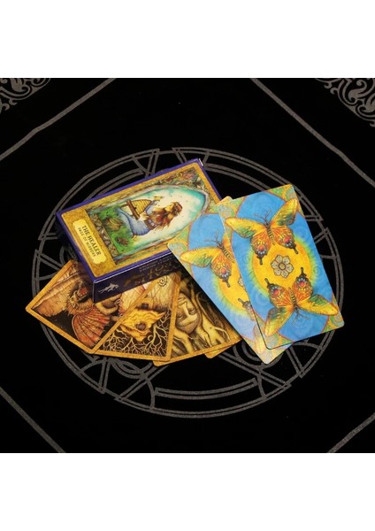 C Stili Gizem Azınlık Tarot Sıcak Satış Popüler Oracle Kartı Tam Ingilizce Versiyonu Gotik Yazı Tipi Tarot Güverte Tahtası Oyun Hediyesi (Yurt Dışından) fırsatları