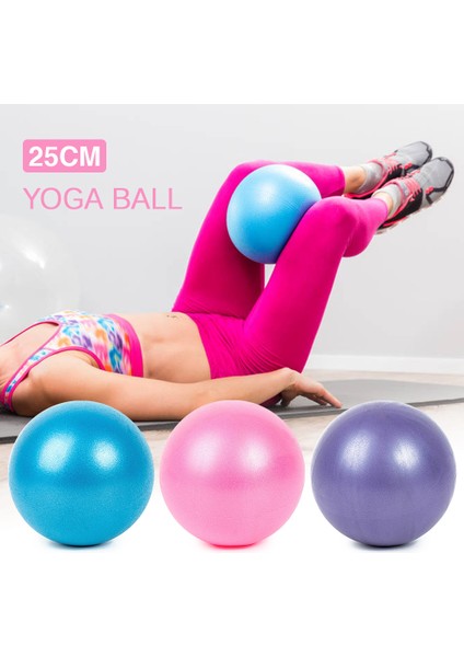 Mavi 1 Adet Tarzı 25CM Yoga Topu Egzersiz Jimnastik Fitness Pilates Topu Denge Egzersiz Spor Salonu Fitness Yoga Çekirdek Topu Hometraining Yoga Topu (Yurt Dışından) modelleri