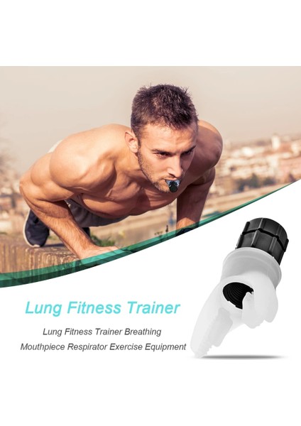 Bir Stil Silikon Maskesi Spor Eğitmeni Solunum Eğitmeni Egzersiz Ev Sağlıklı Bakım Aksesuarları Için Yüz Ağızlığı (Yurt Dışından)
