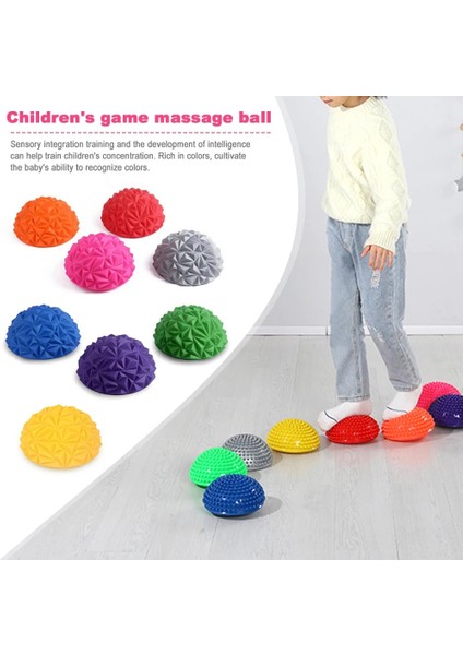 Yeşil Stil Sensory Training Equipment Massage Mat Balance Training Ball Tactile Ball Fitness Yoga Ball Boys Girls Children Adult Fitness (Yurt Dışından) indirimleri