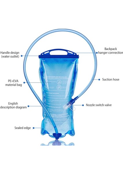 No.3 Tarzı 2020 Yenı Açık Kamp Su Torbası Büyük Kapasiteli Taşınabilir Yürüyüş Rezervuar Paketi Kamp Duş Nemlendirme Sırt Çantası Deve Çantası (Yurt Dışından) fiyatları