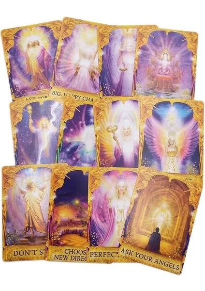 Tarot Güverte 44 Sayfa Stili Cevap Oracle Kartları Kehanet Kehanet Melek Tarot Güverte Eet Tarot Kartı Güverte Arkadaş Eğlence Parti Masa Oyunu Pdf ile (Yurt Dışından) fiyatları