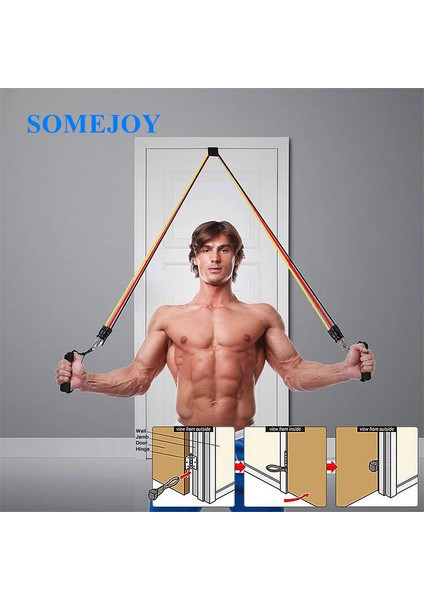 17 Adet Tarzı Lateks Direnç Bantları ve Eğitim Egzersiz Yoga Tüpleri Çekme Halatı Kauçuk Genişletici Elastik Bantlar Fitness Ekipmanları (Yurt Dışından) fiyatları