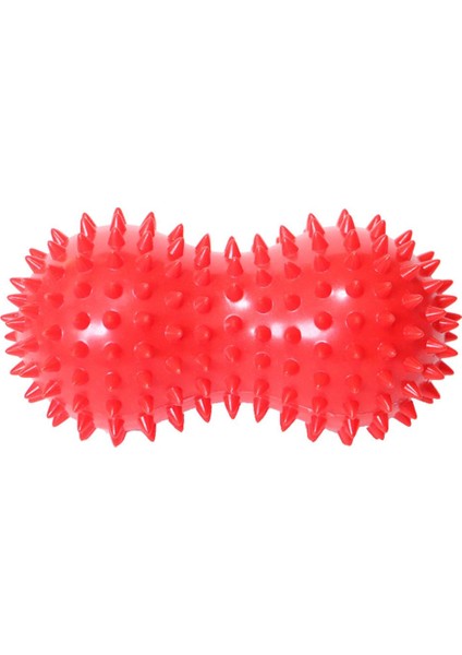 Kırmızı Stil Yoga Fıstık Masaj Topu Dikenli Tetik Noktası Rölyef Duyusal Top Sağlık Spor Salonu Kas Gevşeme Aparatı (Yurt Dışından)
