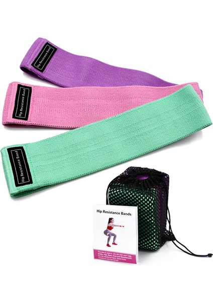 Göl Mavisi Tarzı 3 Parça Fitness Lastik Bantları Direnç Bantları Genişletici Lastik Bantlar Fitness Için Elastik Bant Fitness Bandı Eğitimi Mini Band (Yurt Dışından) fırsatları