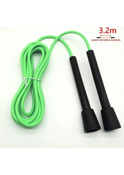 Yeşil Stil Coachchrısh Rush Athletıcs Ra Aynı Şekil Hız Atlama Ipi Daha Uzun Kordon Pvc Spor Crossfit 5mm Logo Yok (Yurt Dışından)